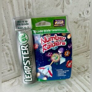 NWT Leapfrog Leapster Number Raiders